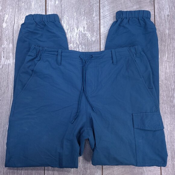 MEC Mica 2 Pants Mens 34x32 Blue Jogger Outdoor Performance Hiking Travel - Picture 3 of 8